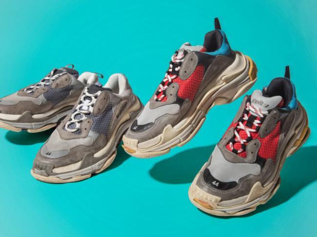 Balenciaga s Ugly Triple S Sneaker Range Is Getting Heat GQ Australia