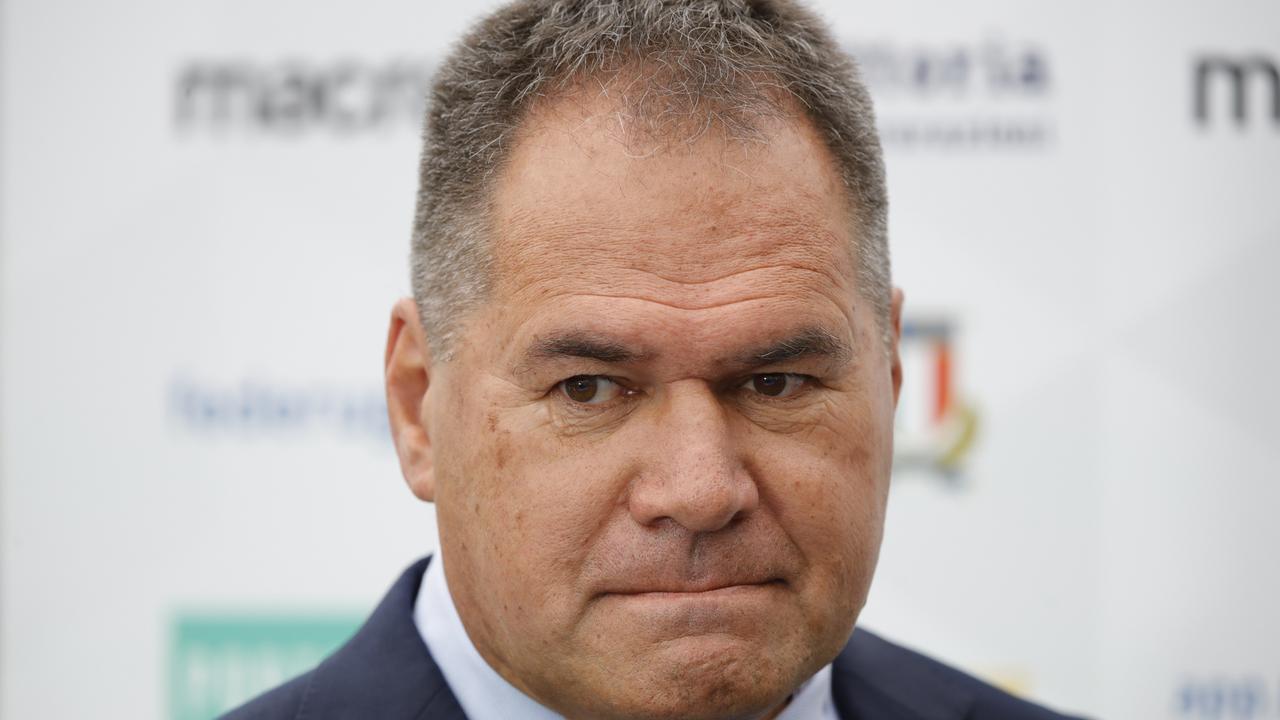 Dave Rennie’s time as Wallabies coach is up. (Photo by Timothy Rogers/Getty Images)