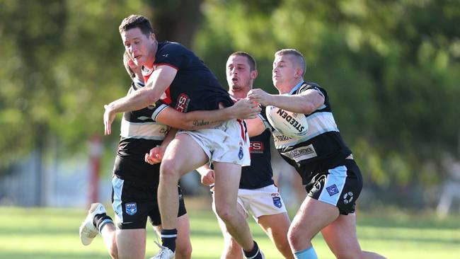 Nathan Dwyer in action for Erina. Picture: Sue Graham