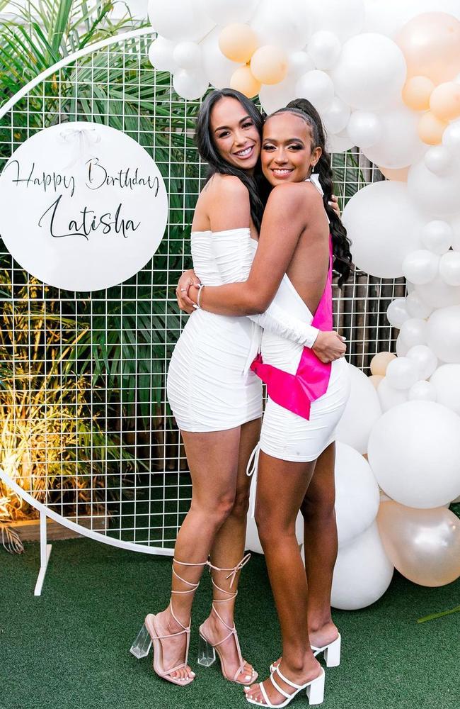 Kat Clark had her 18-year-old daughter Latisha when she was 17 and the pair share a birthday. Picture: Instagram/KatClark