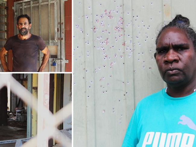 Bullet holes and caged homes: Inside a town divided by gang war