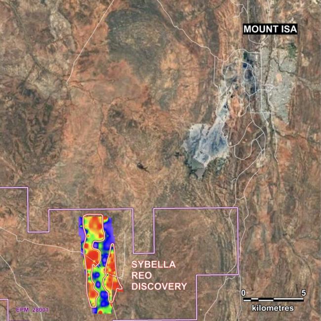 The Sybella REE project. Pic: Red Metal