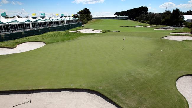 The 10th at Royal Melbourne. Picture: Michael Klein