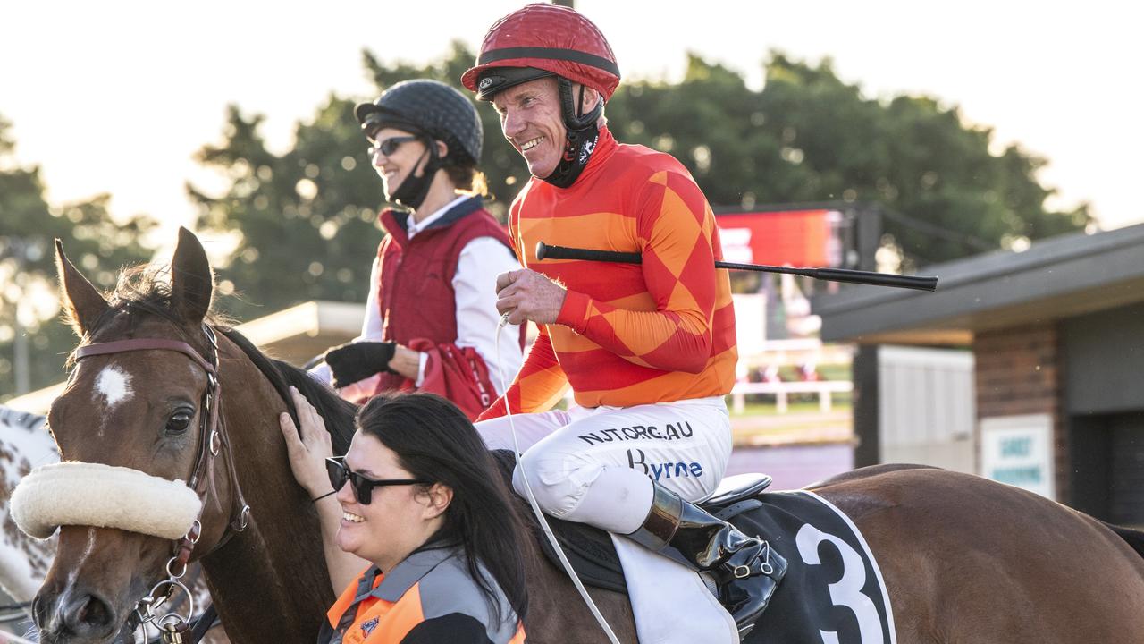 Apache Chase ridden by Jim Byrne wins the 2021 Weetwood Handicap. Picture: Nev Madsen