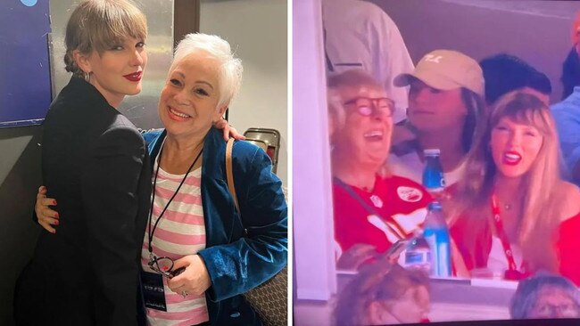 Taylor's mum trick exposed. Picture