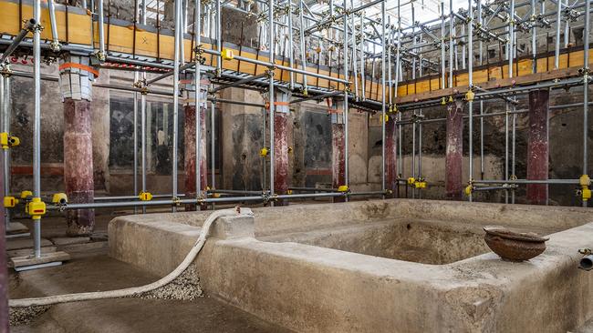 Mount Vesuvius erupted on August 4, 79AD. Picture: Archaeological Park of Pompeii