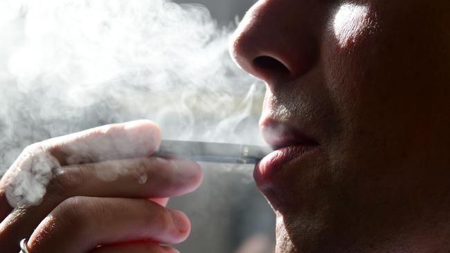 The Therapeutic Goods Administration will publish its interim decision on prescription vaping products on Wednesday. Picture: AFP