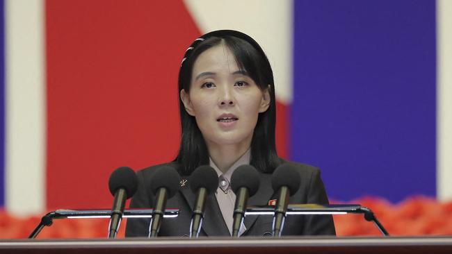 A new book profiling Kim Yo-jong is a sobering reminder that women, too, can be savage and dangerous, writes Paul Monk. Picture: AFP