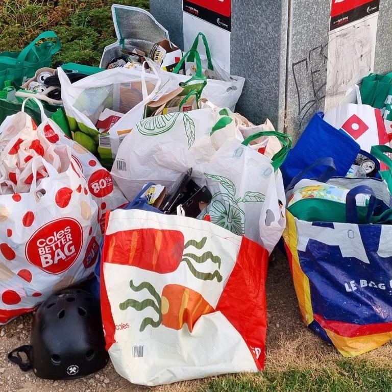 Andrew Kelly said Torquay residents picked up bags of rubbish in the aftermath of the Labour Day weekend party.