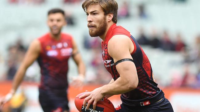 Demon Jack Viney is expected to poll well for Melbourne. Picture: AAP Image/Julian Smith