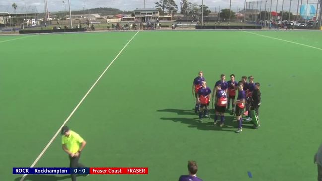 REPLAY: Qld State Hockey Championships - Fraser Coast vs Rockhampton (Men's)