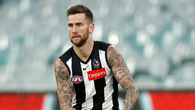 Jeremy Howe made a strong return for the Pies. Picture: Michael Willson/AFL Photos via Getty Images