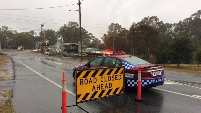 ROAD CLOSED: Traffic is blocked at Miriam Vale from accessing Bindaree Rd. Funding of $1.612m will replace a bridge on the road after it was damaged in the 2019 Queensland bushfires.