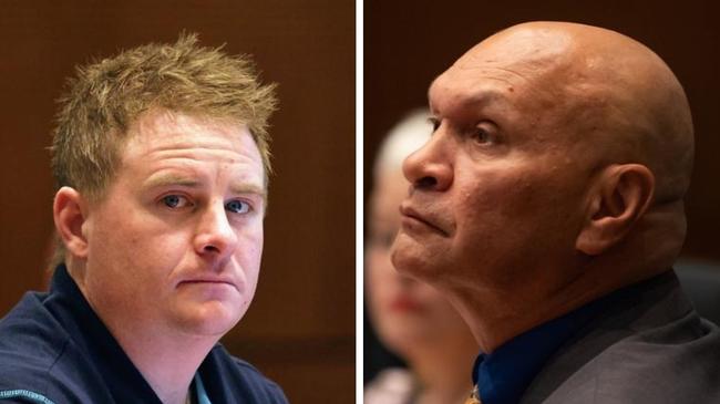 Cairns Regional Council Division 2 councillor Matt Tickner and Division 4 councillor Trevor Tim.