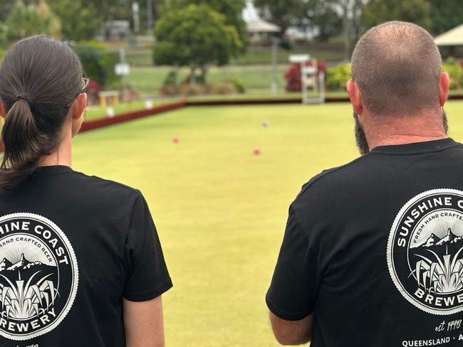 Sunshine Coast Brewery teams up with Headland Pacific Bowls Club. Photo: supplied.