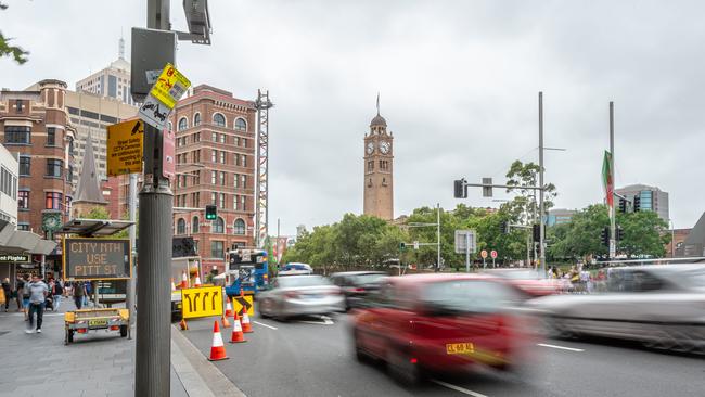 Red Light &amp; Speed Cameras — Railway Square, Haymarket Picture: Monique Harmer.