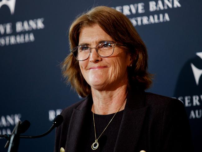 Reserve Bank Governor Michele Bullock. Picture: NewsWire / Nikki Short