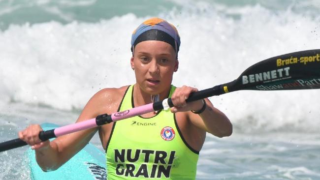 Lucy Derbyshire is an athlete on the rise in surf life saving. Pic: Supplied