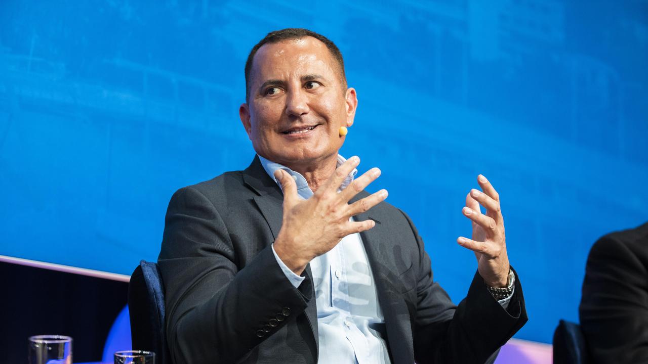 George Frazis at The Courier-Mail Future Brisbane lunch at Royal International Convention Centre in Bowen Hills. Picture: Richard Walker