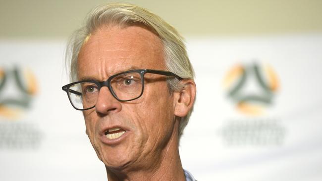 FFA chief David Gallop pointed to the Our Watch survey as the main reason for Alen Stajcic’s sacking. Picture: AAP