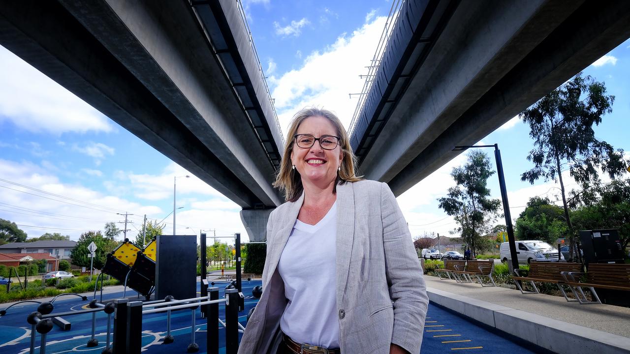 Suburban Rail Loop Minister Jacinta Allan will gain new powers under the plans. Picture: Luis Ascui