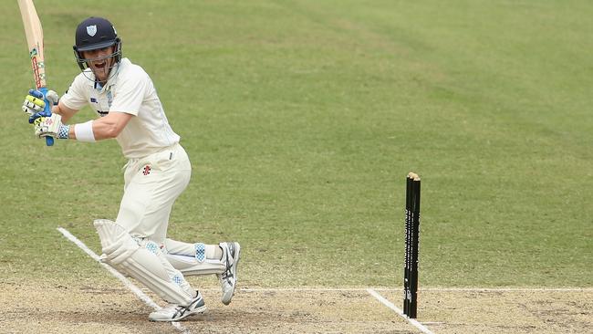 Peter Nevill has found form with the bat against Tasmania.