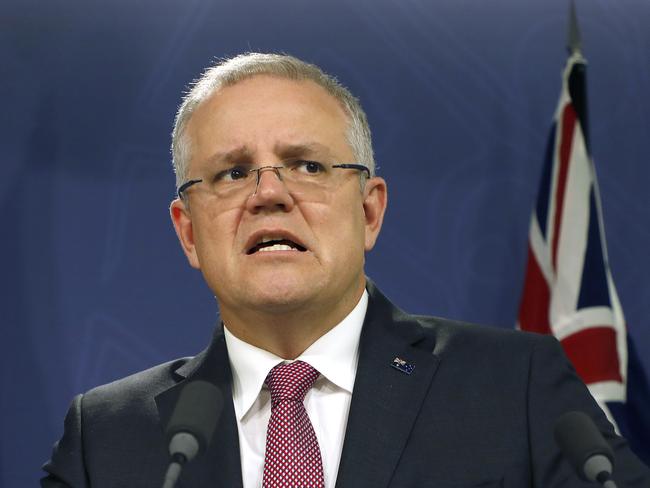 Treasurer Scott Morrison has dismissed the ‘Leftist think tank’ study as an argument to tax Victorians more so “Labor can spend more of the state’s money”. Picture: AAP