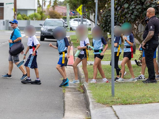 A property next to Mount Sinai College on Runic lane Maroubra was spray-painted with anti-Semitic graffiti overnight. Picture: Thomas Lisson