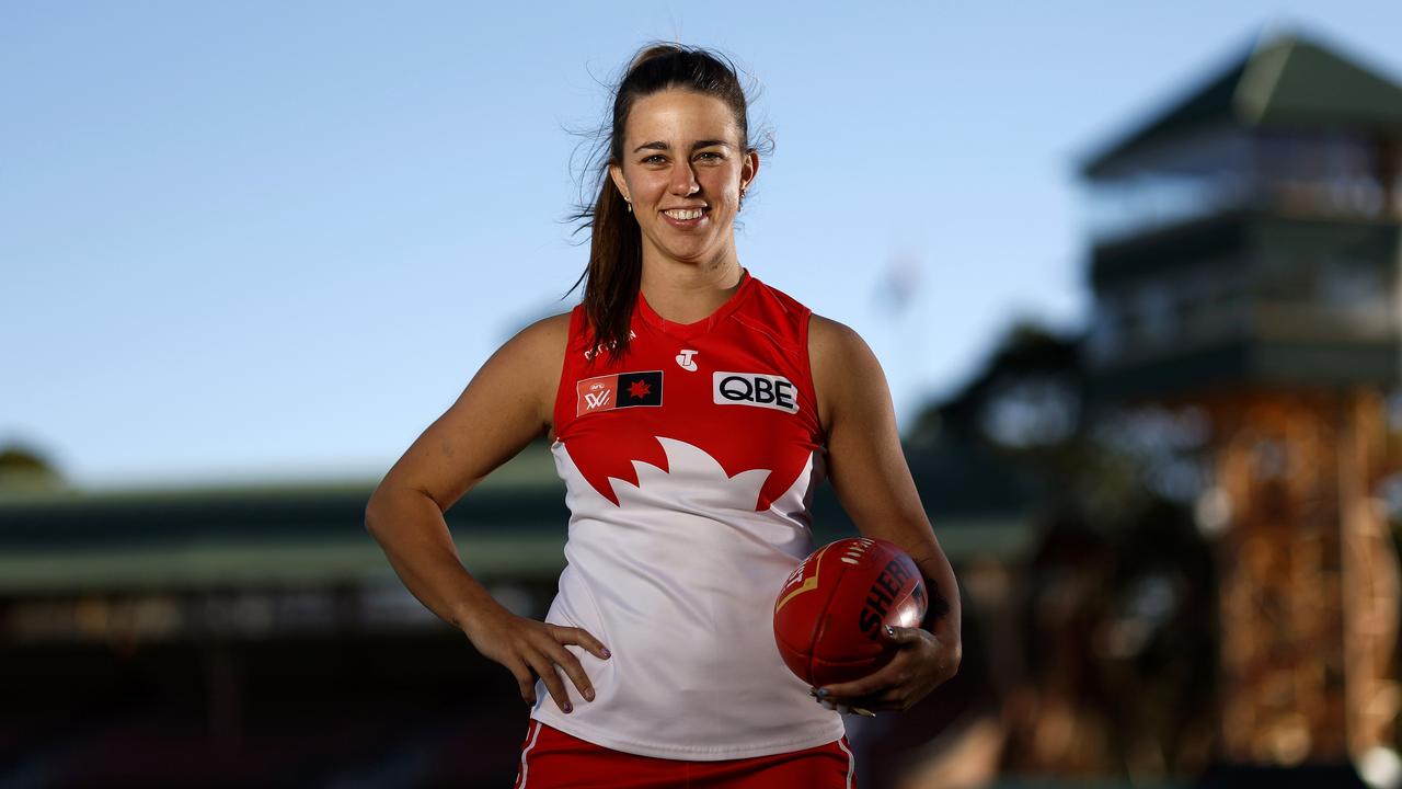 Former Magpie Chloe Molloy has joined the Swans. Picture: Phil Hillyard