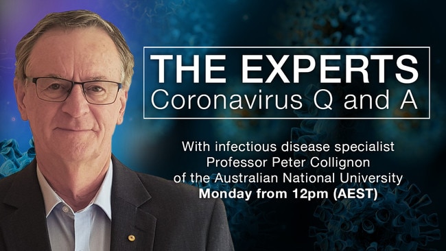 Professor Peter Collignon answers your questions.