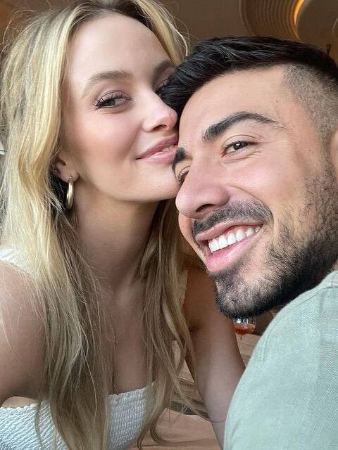 Simone Holtznagel and her boyfriend Jono Castano. Picture: Instagram