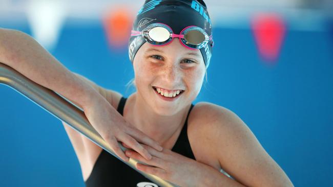 Swimmer Tasha White is a part of the metro northwest target squad. Picture: Angelo Velardo