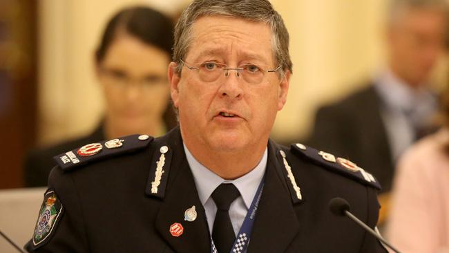 Queensland Police Commissioner Ian Stewart hits back at critics of