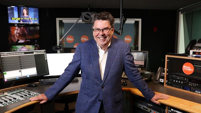 James Valentine replaced long-time ABC Sydney breakfast hosts Wendy Harmer and Robbie Buck at the beginning of this year. Picture: Richard Dobson