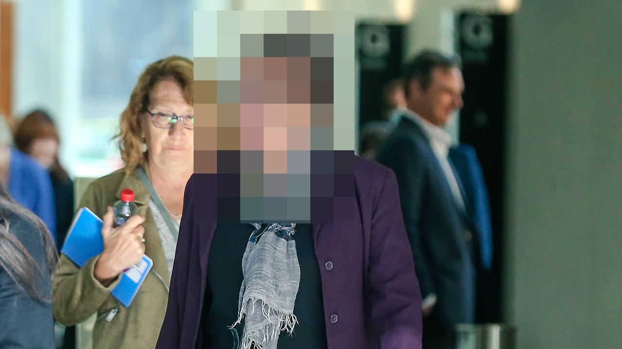 The 61-year-old woman (pixelated) had custody of her grandson when she took him from Queensland, a court has heard. Picture: NCA News Wire / Glenn Campbell