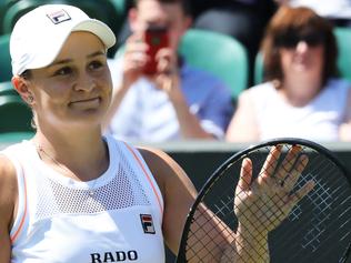 Shock exits leave Barty in enviable position