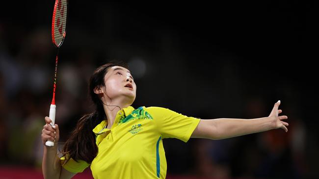 John Paul College student Angela Yu (Photo by Robert Cianflone/Getty Images)