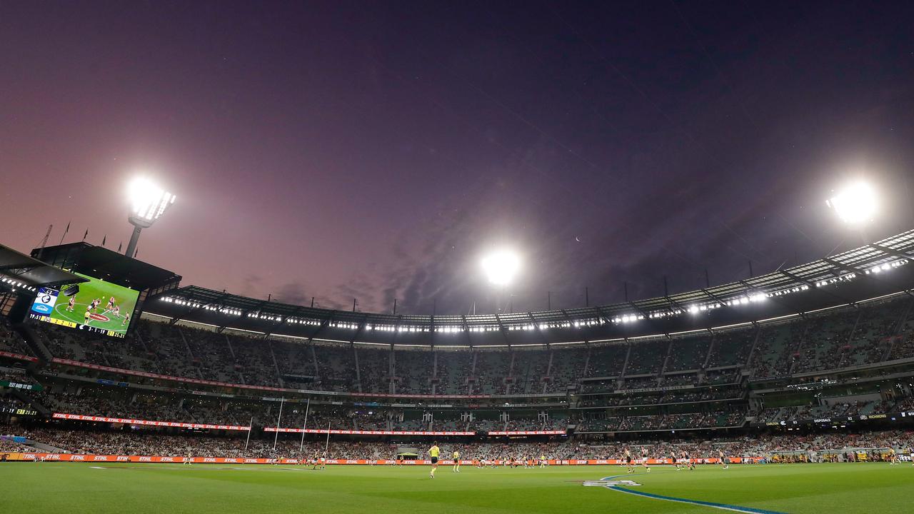 Some AFL fans have been urged to get tested. Picture: Michael Willson