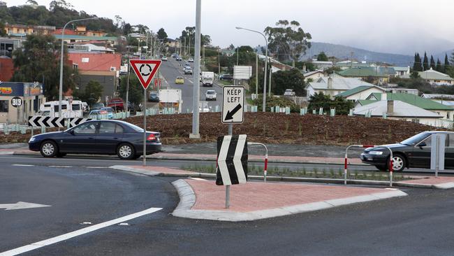 Mornington roundabout on the Eastern Shore.