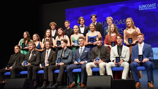 Lifetime students at Suncoast Christian College formal at The Events Centre, Caloundra.