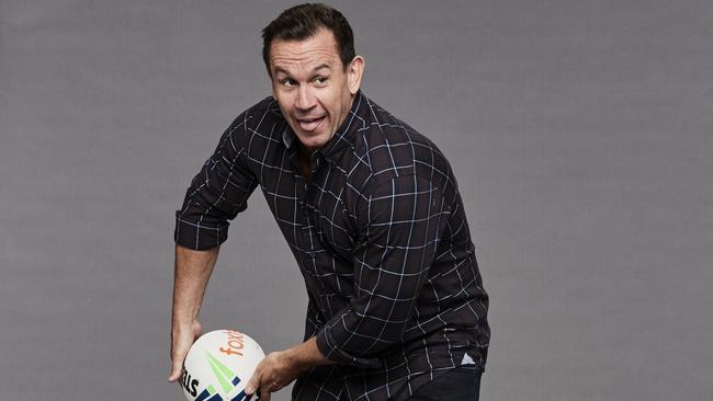 Matty Johns has been robbed of his softest assets. Photo: Foxtel