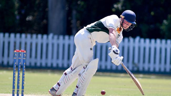 Villanova College batsman Nicolas Fee. Picture, John Gass