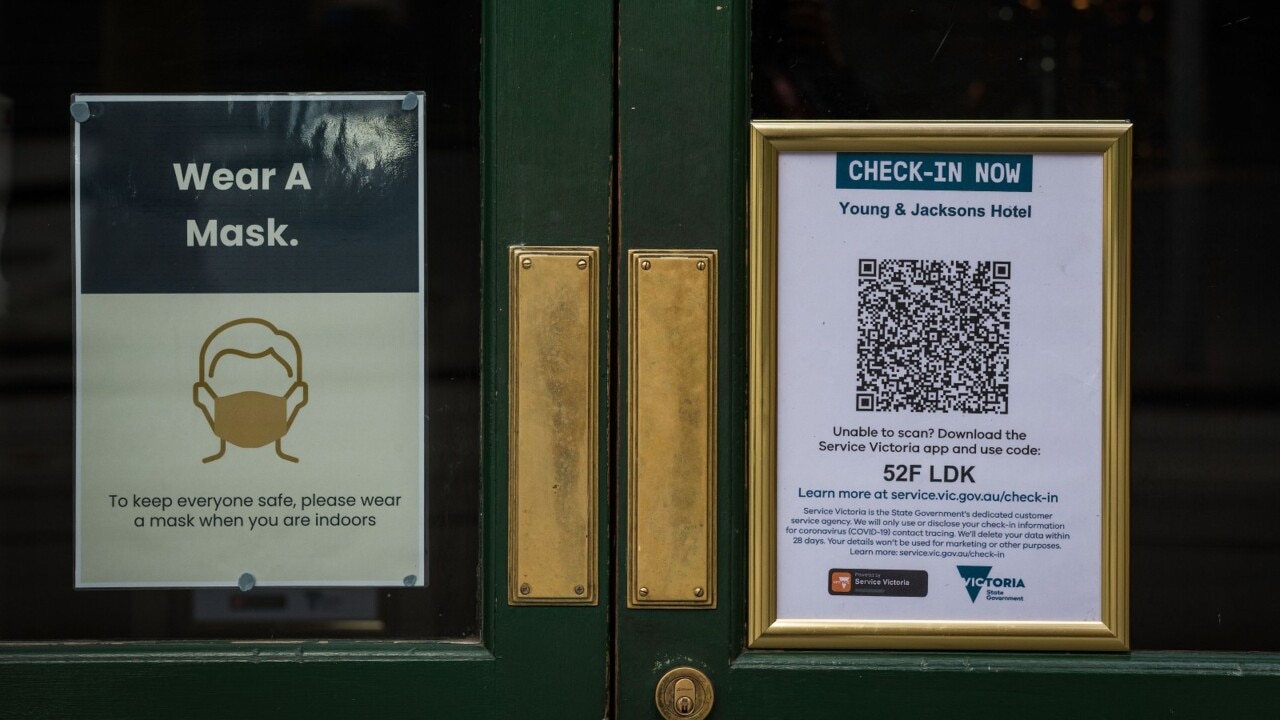 Victorian officials concerned with QR code compliance