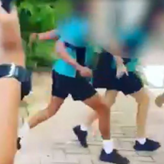 In the video shared to social media, a young girl can be seen cornering and assaulting another student as others look on and film. Parents from Heatley Secondary College say they're afraid to send their children to school.