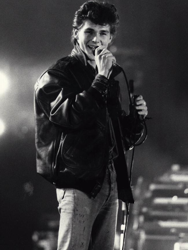 Morten Harket live in Australia 1986. Pic: Supplied