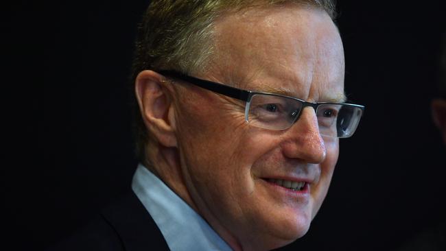 Reserve Bank of Australia Governor Philip Lowe said interest rates would remain at 0.75 per cent. Picture: Mick Tsikas/AAP