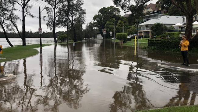 Narrabeen Lagoon has been deemed a hotspot for mosquitoes carrying Ross River virus. Picture: Jim O'Rourke.