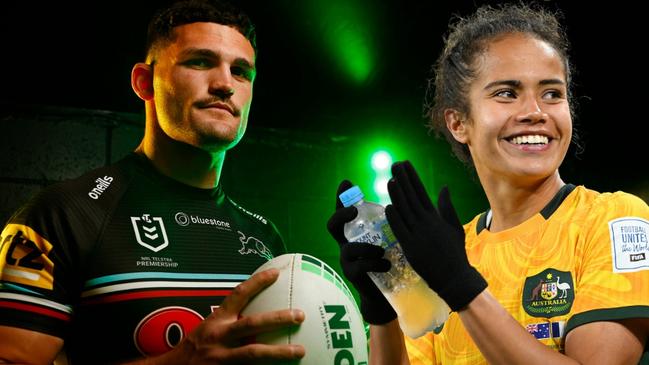 Mary Fowler and Nathan Cleary