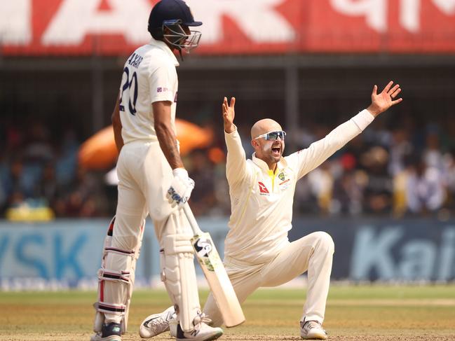 Nathan Lyon is still chasing his first Test series win in India. Picture: Robert Cianflone/Getty Images