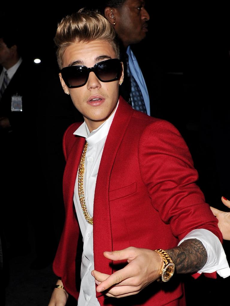 Justin’s been famous since he was a teenager. Picture: Kevin Winter/Getty Images)